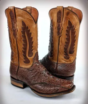 Black Jack Mens Chocolate Snapping Turtle Boots