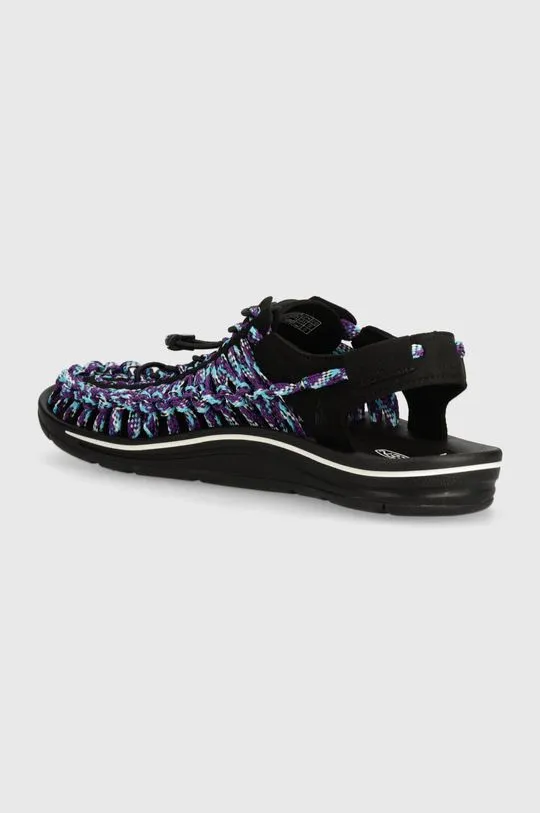 Keen sandals Uneek Flat men's black color 1028874
